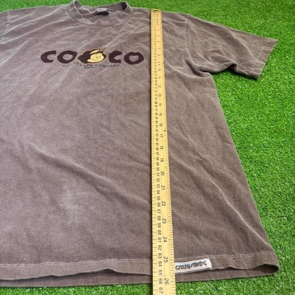 Vintage Hawaii Coco Chocolate Company Crazy Shirts Retro Brown Vacation Size M - Picture 2 of 8